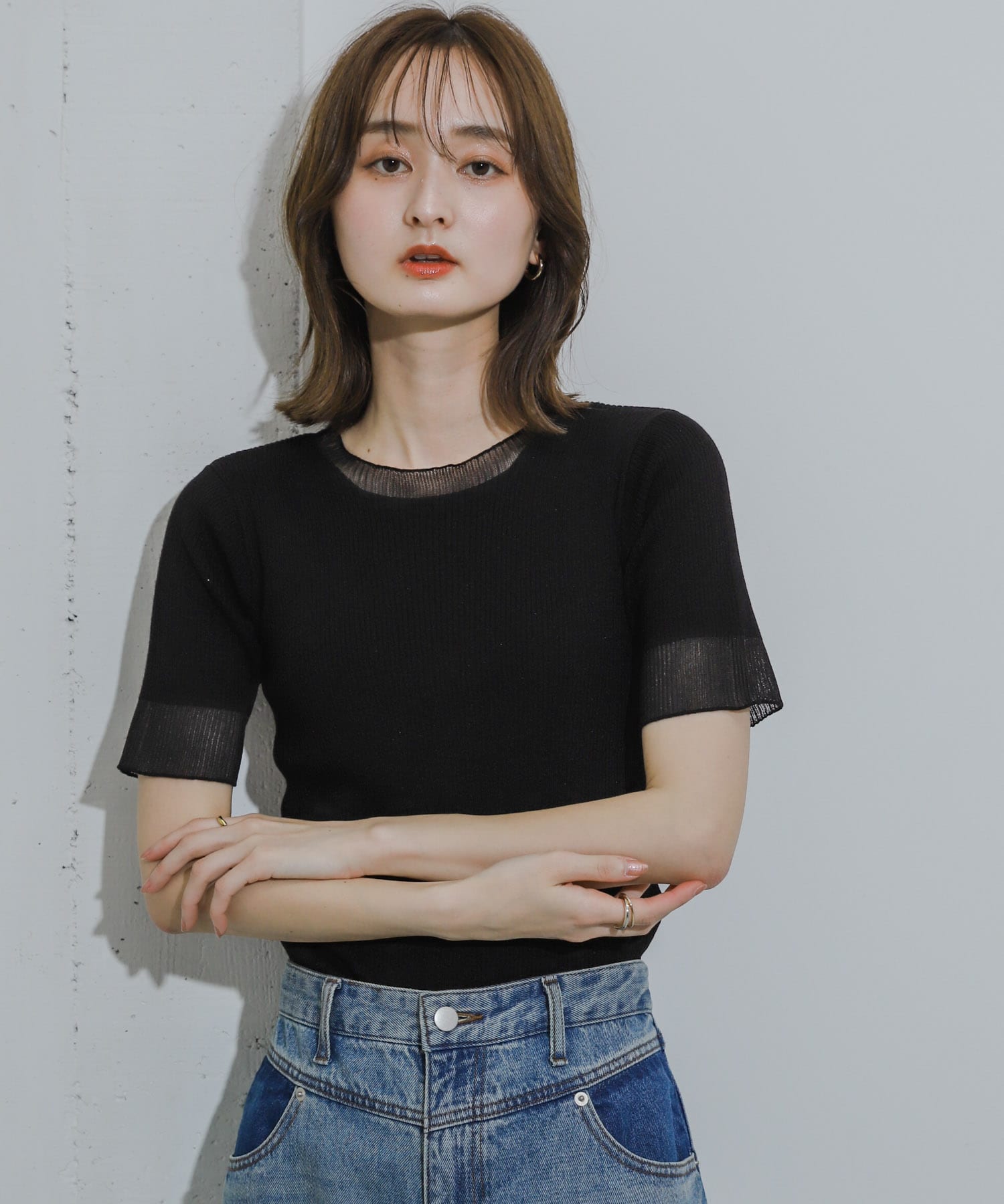 身長：169cm サイズ：one
