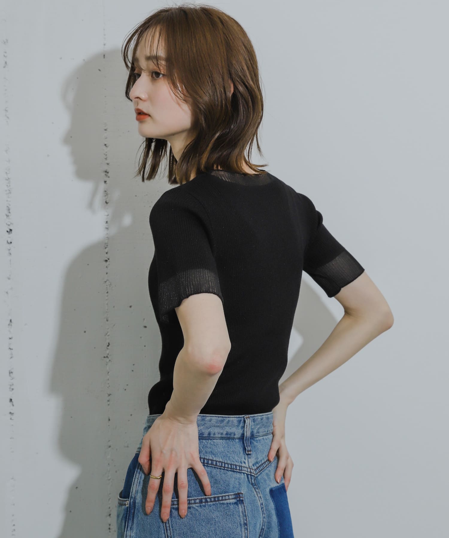 身長：169cm サイズ：one