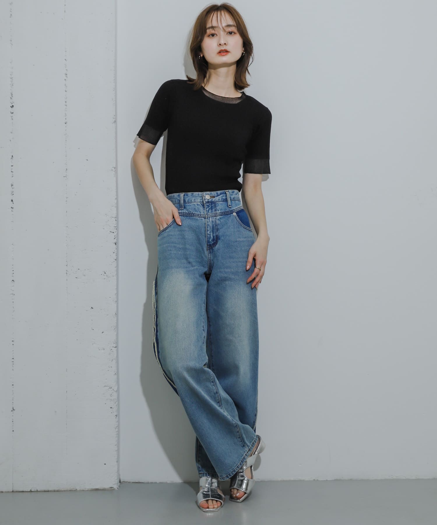 身長：169cm サイズ：one