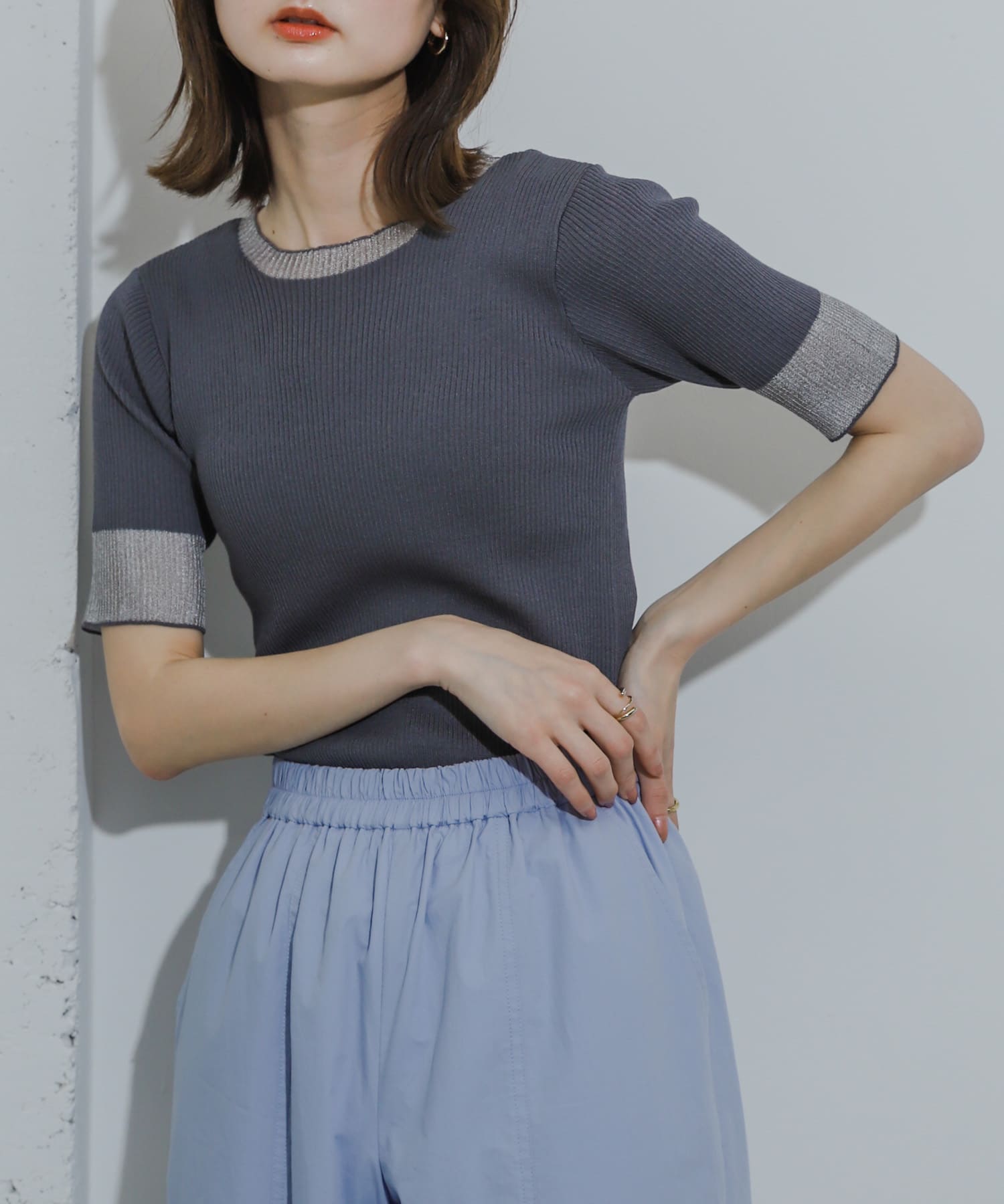身長：169cm サイズ：one