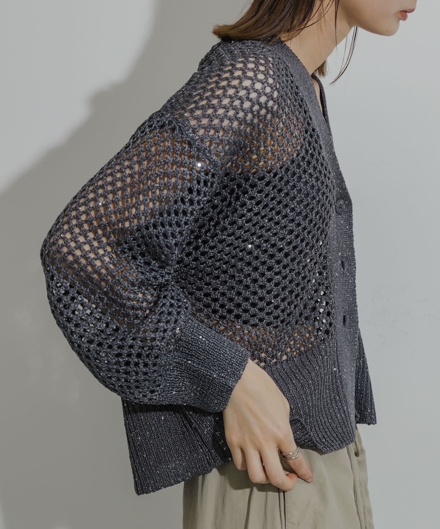 身長：169cm サイズ：one