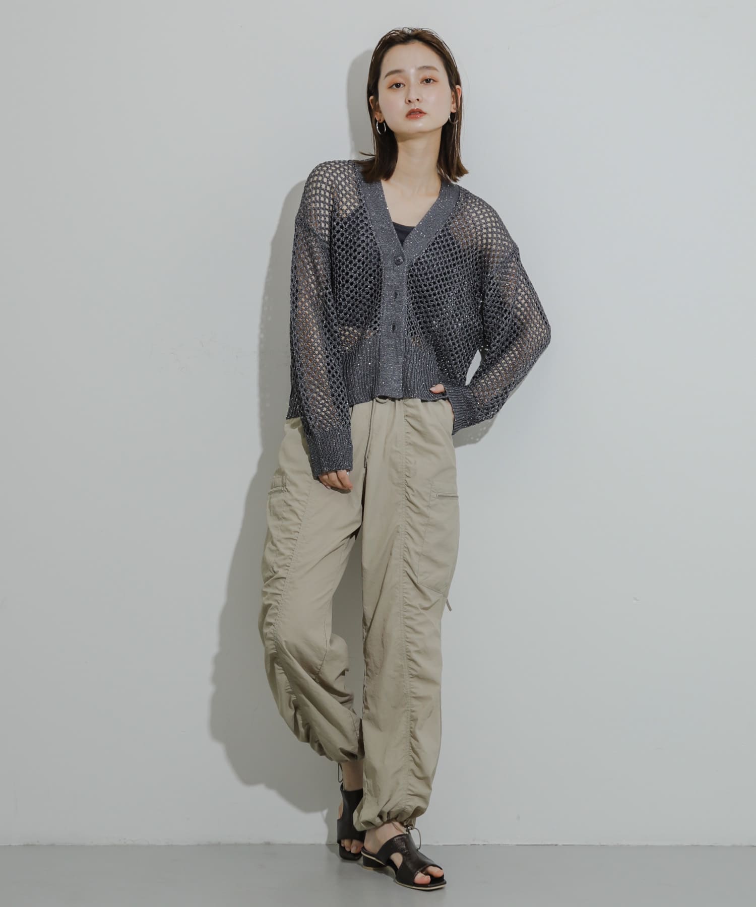 身長：169cm サイズ：one