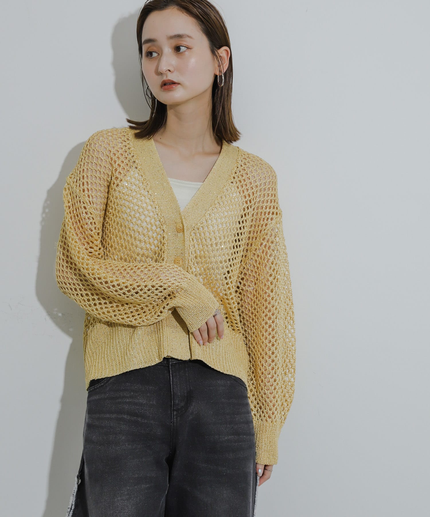 身長：169cm サイズ：one