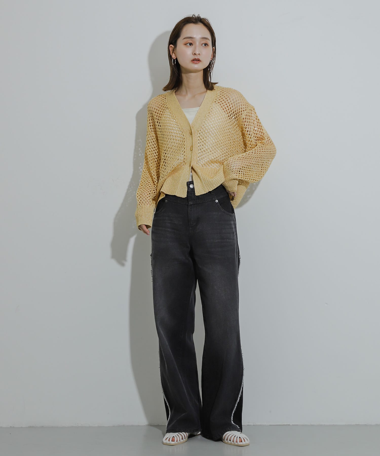 身長：169cm サイズ：one