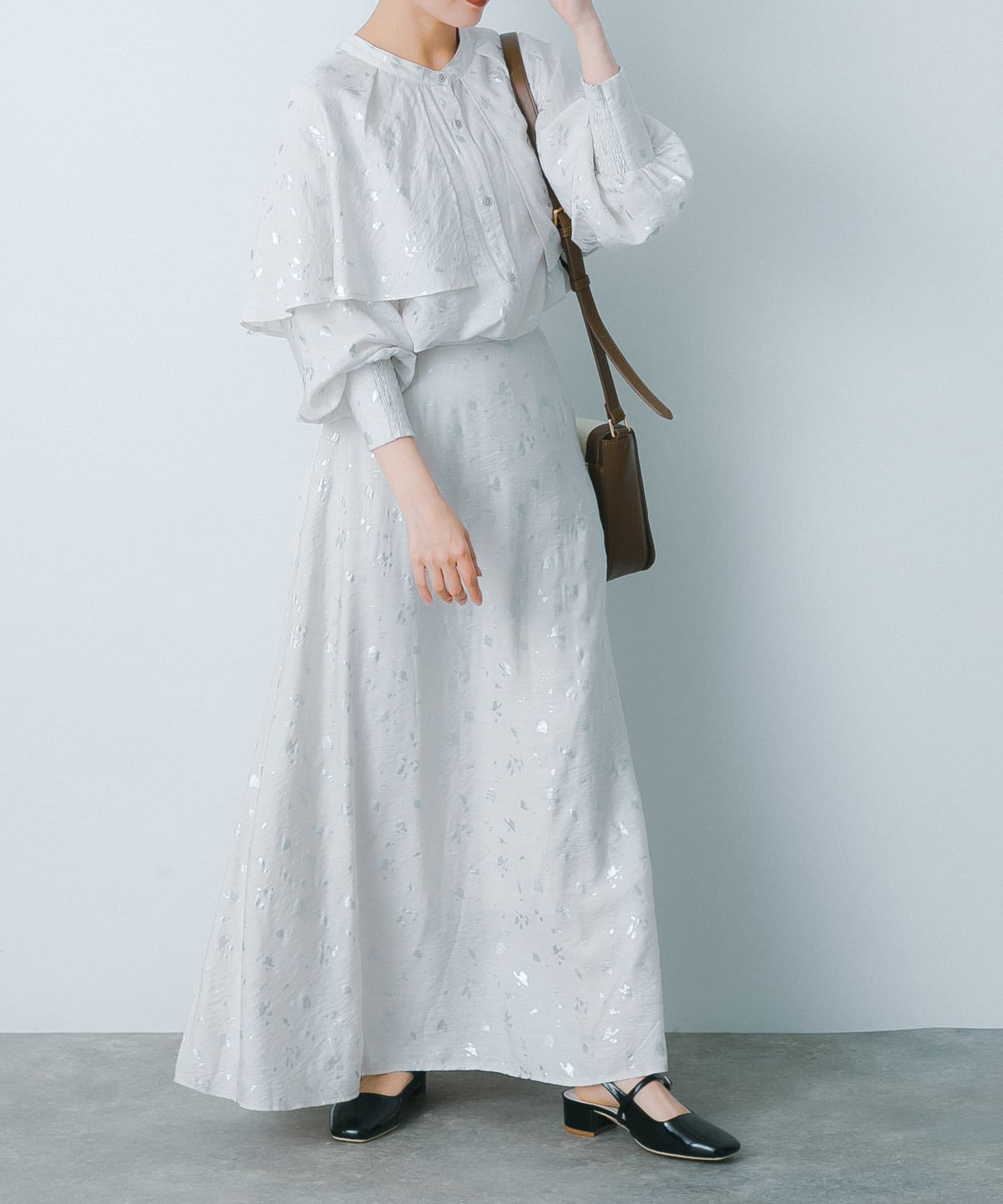 身長：153cm サイズ：one
