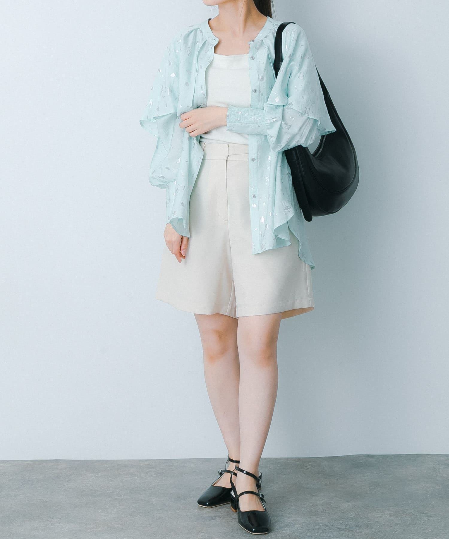 身長：153cm サイズ：one
