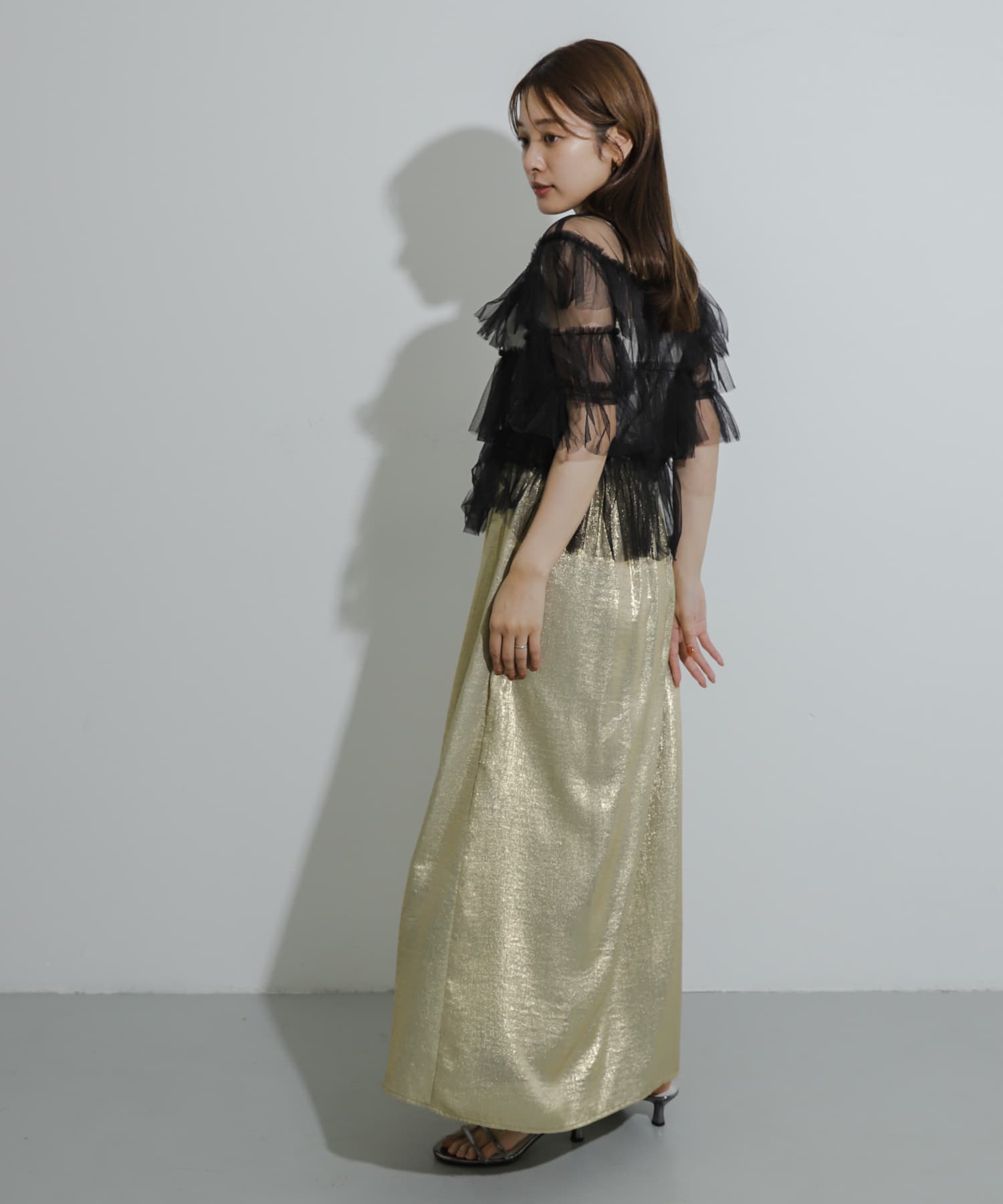 身長：155cm サイズ：one
