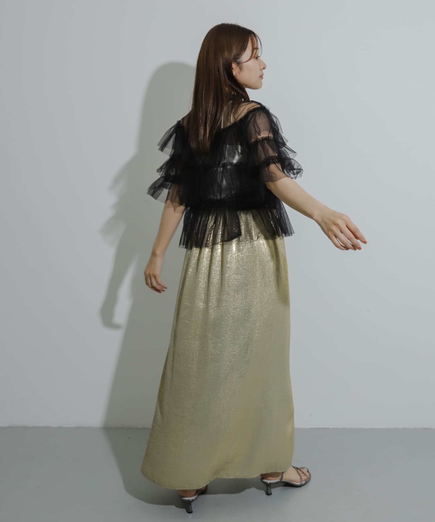 身長：155cm サイズ：one