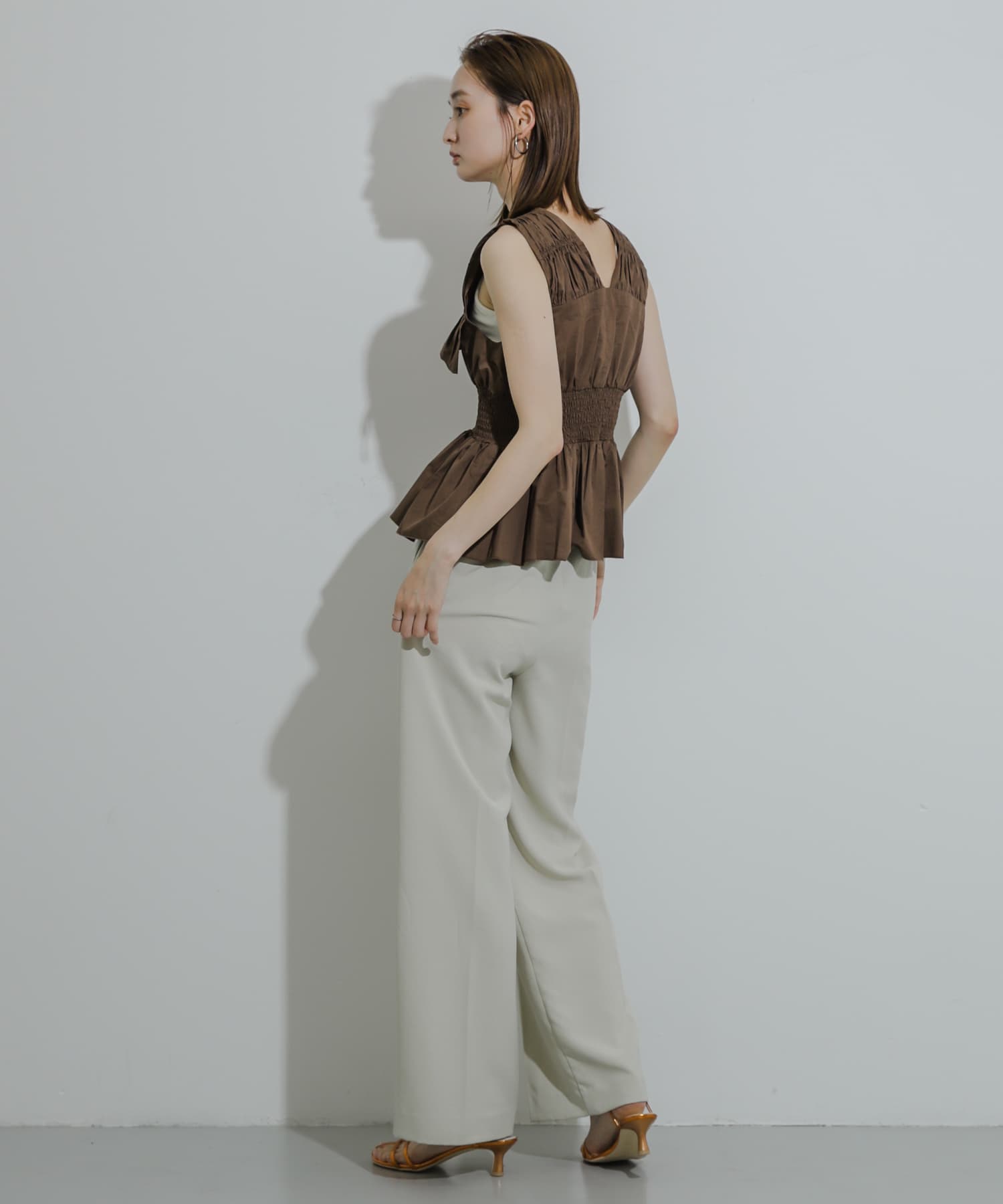 身長：169cm サイズ：one