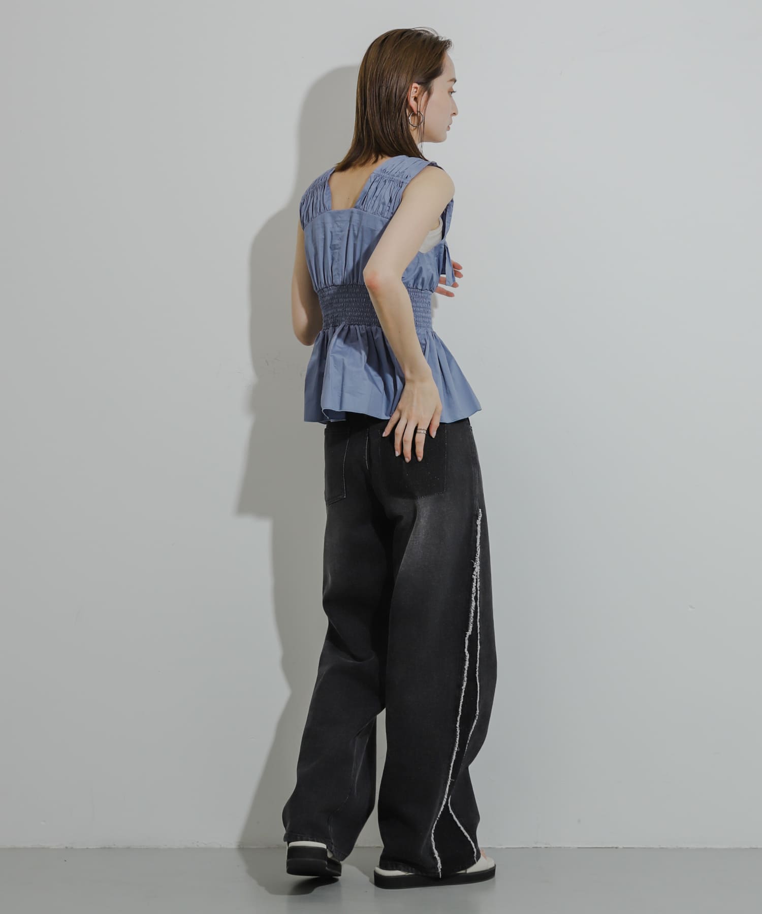 身長：169cm サイズ：one