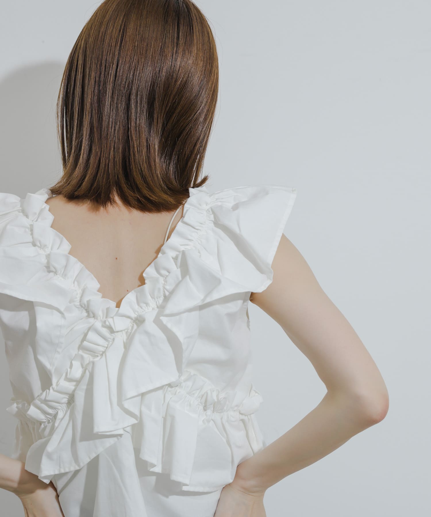身長：169cm サイズ：one
