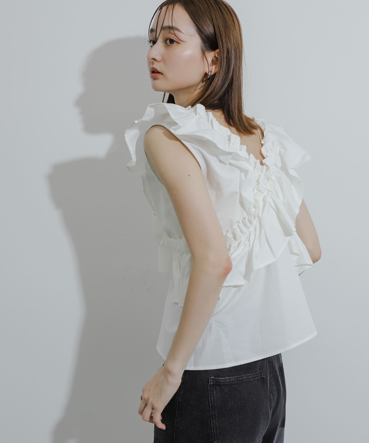 身長：169cm サイズ：one