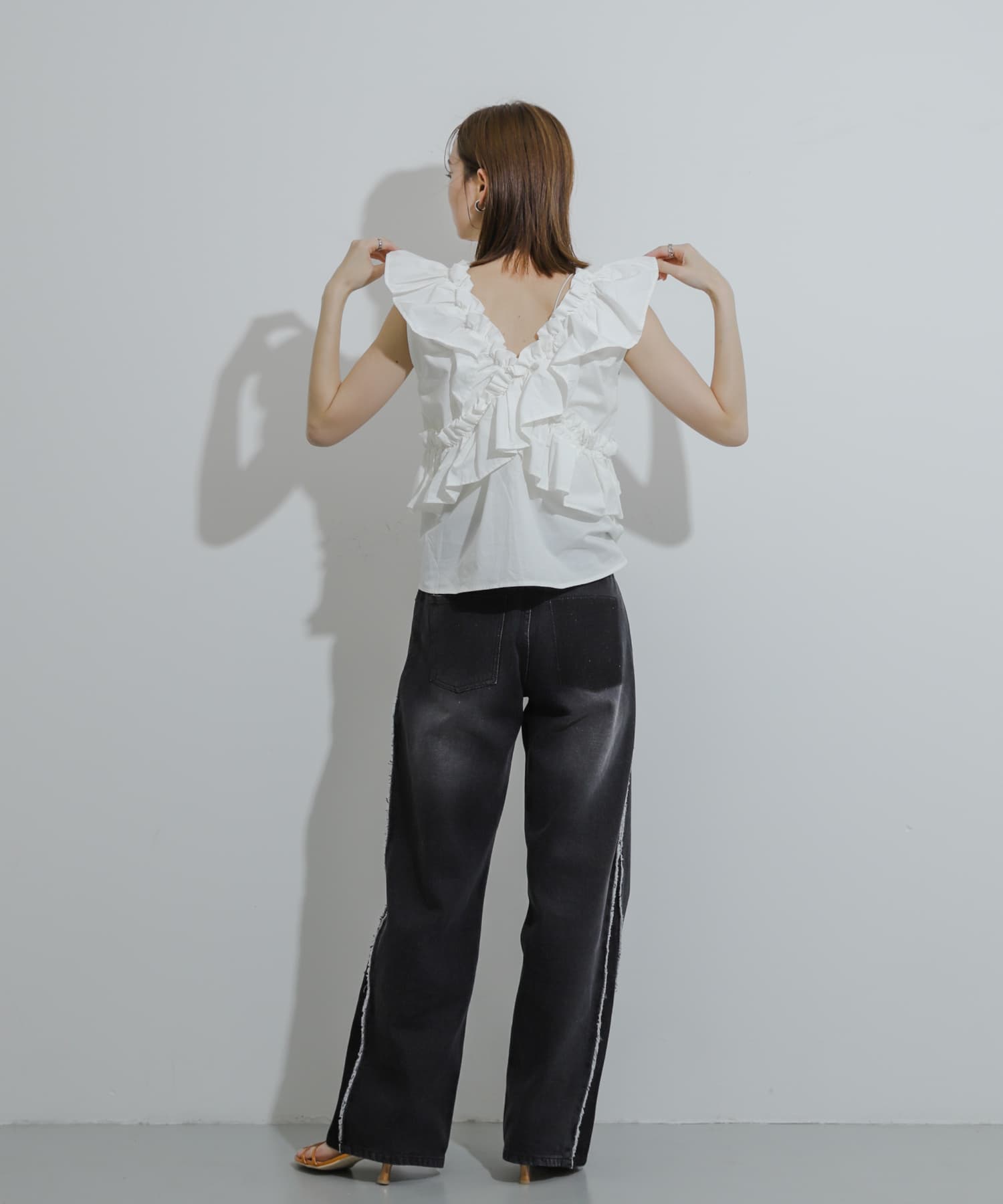 身長：169cm サイズ：one