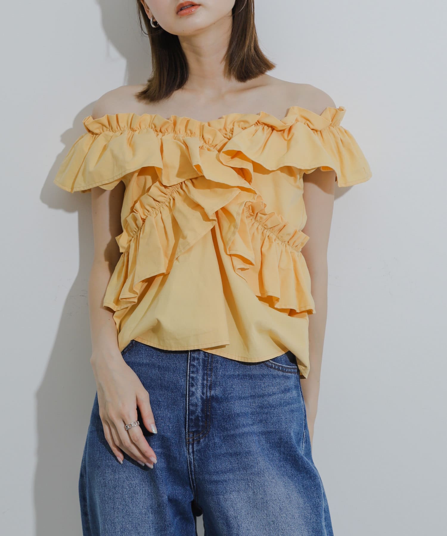 身長：169cm サイズ：one