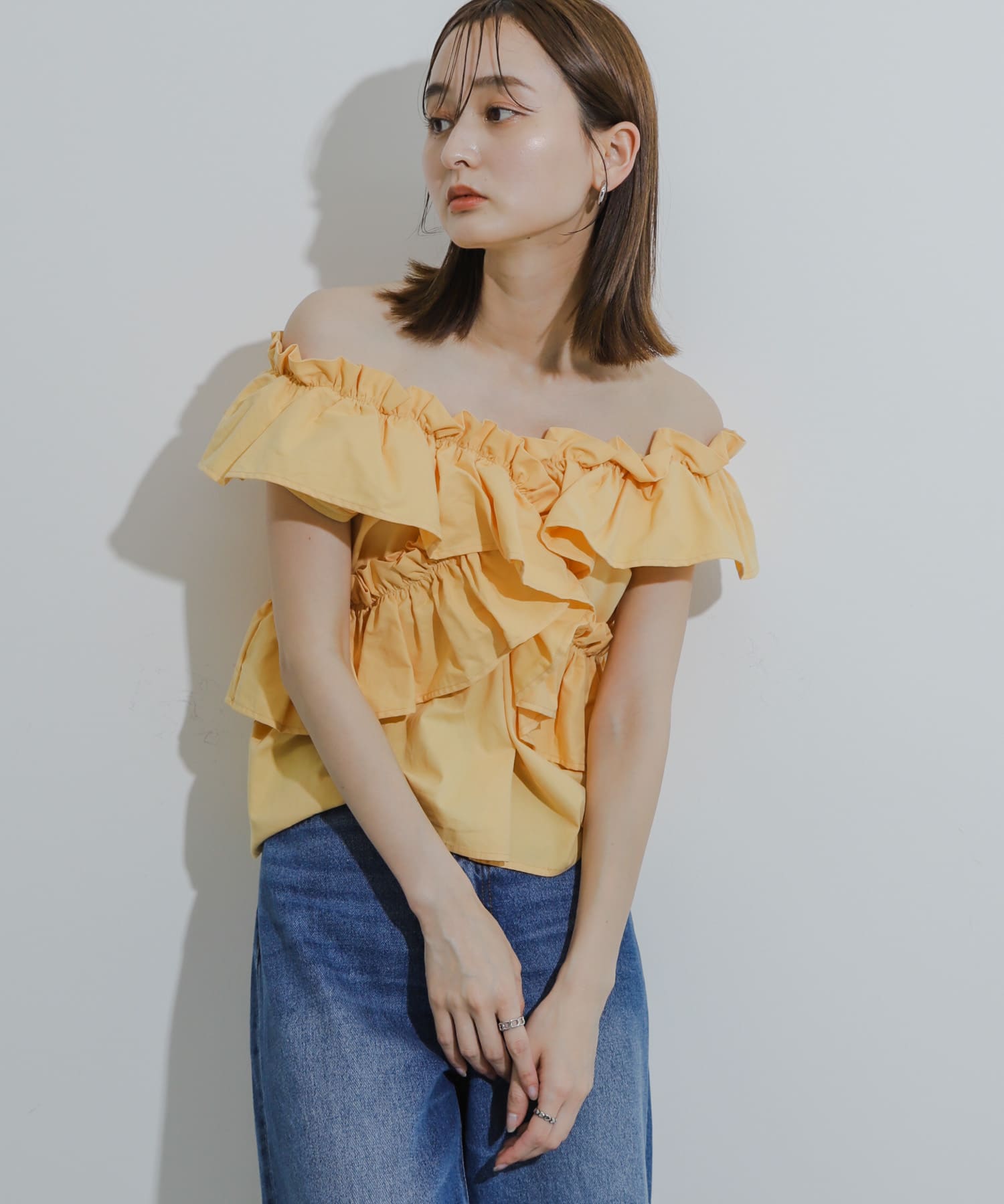 身長：169cm サイズ：one