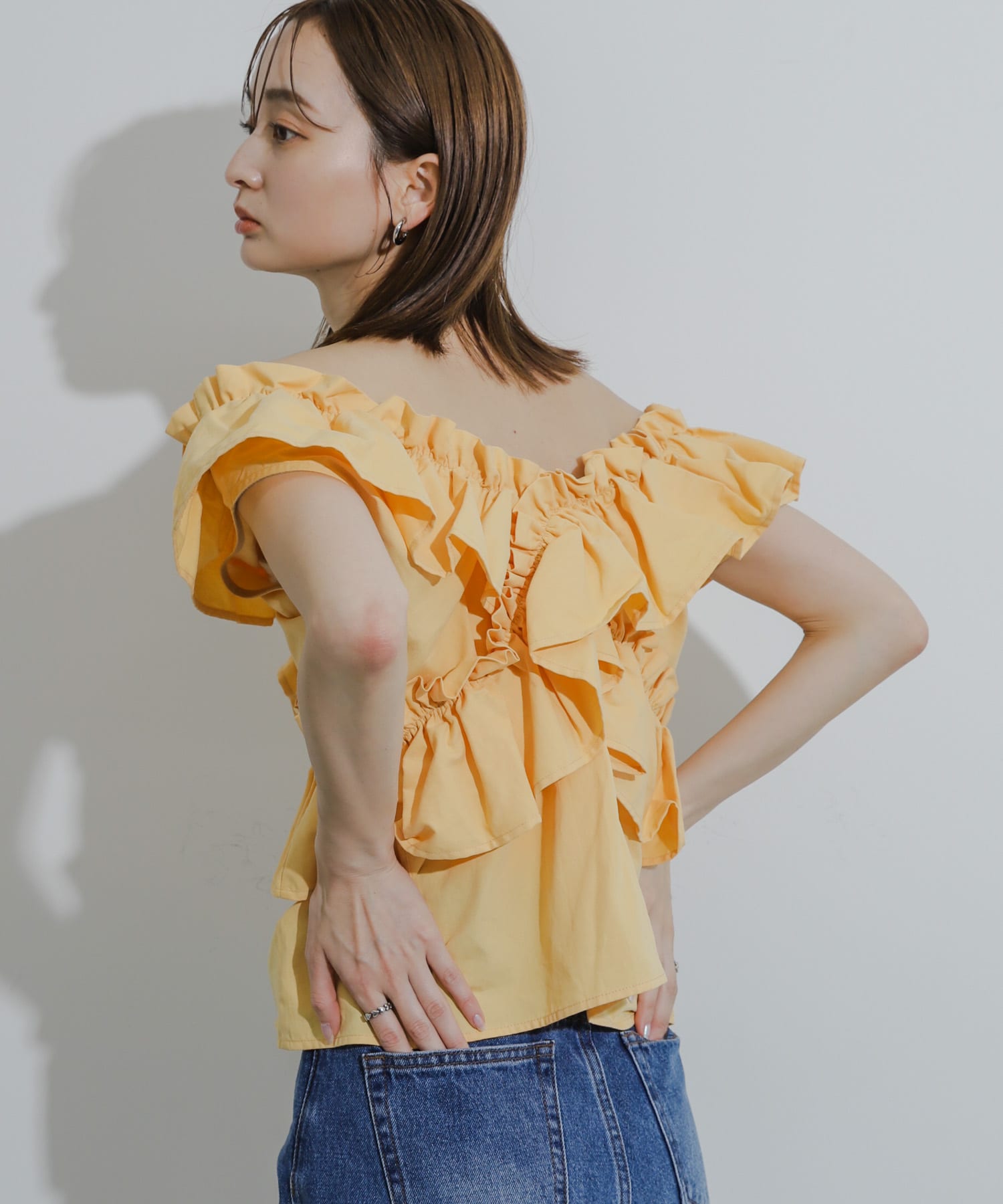 身長：169cm サイズ：one
