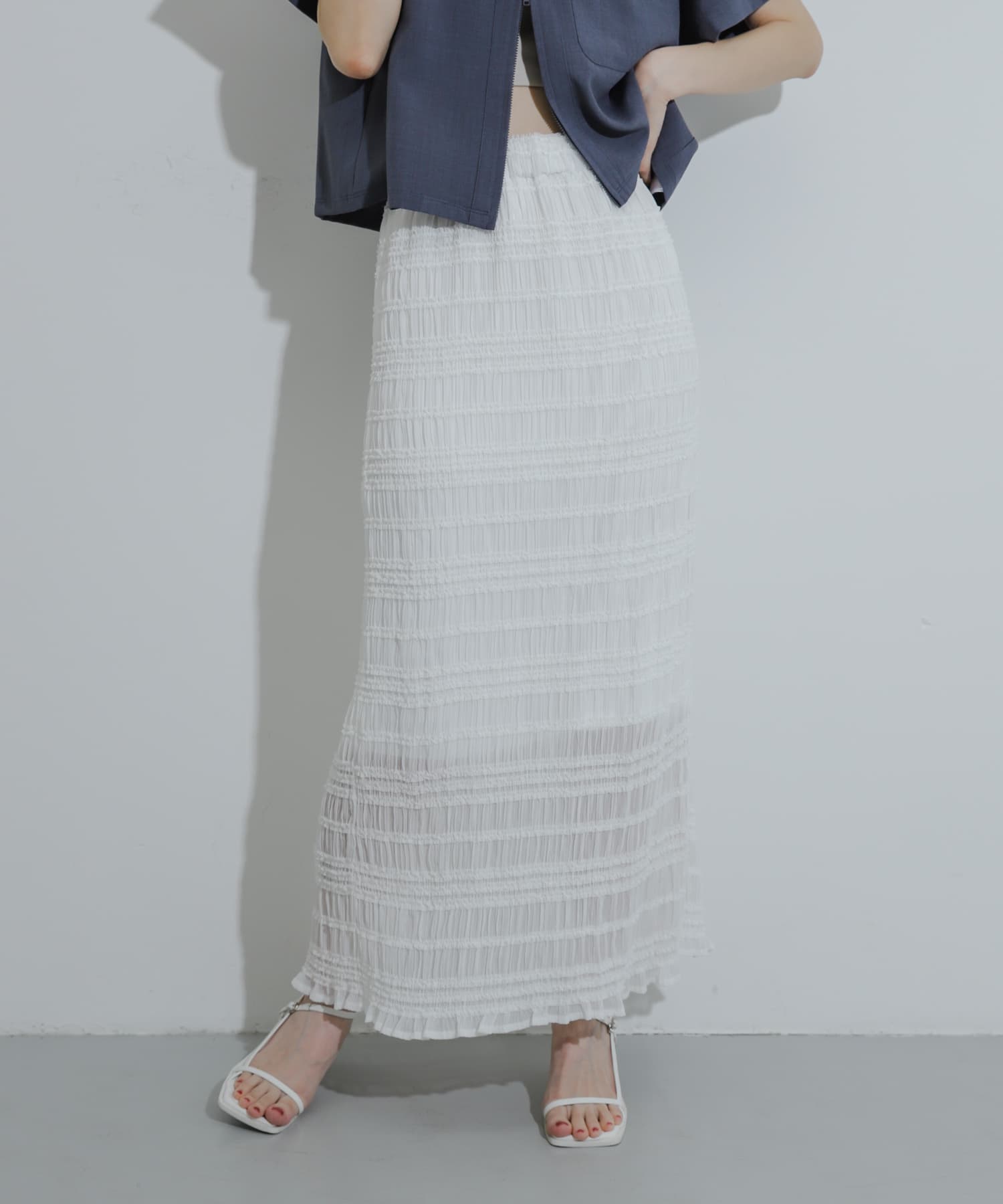 身長：169cm サイズ：one