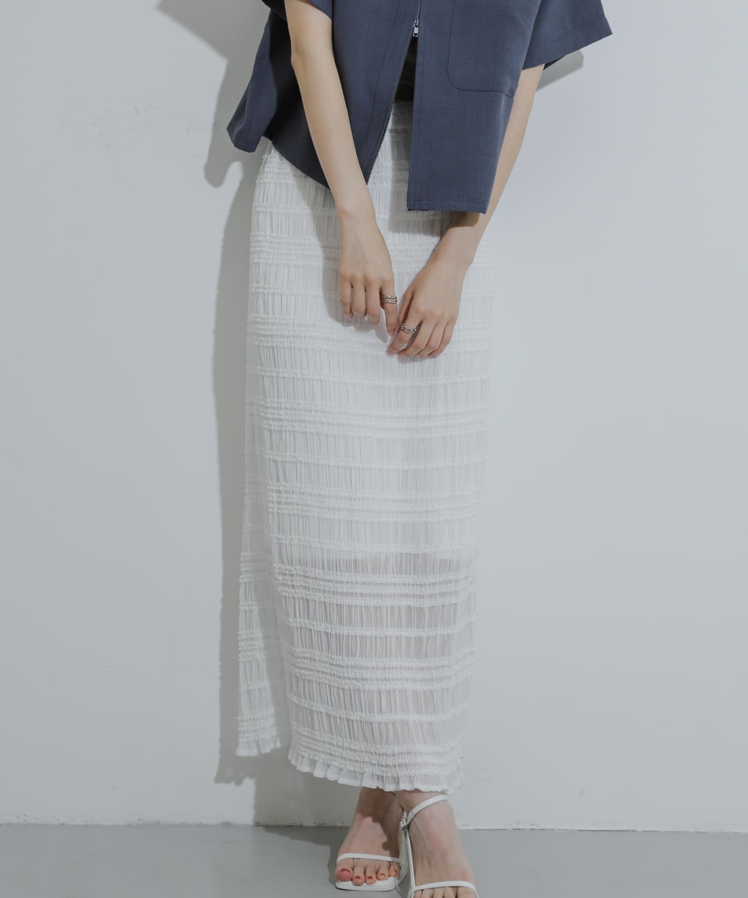 身長：169cm サイズ：one