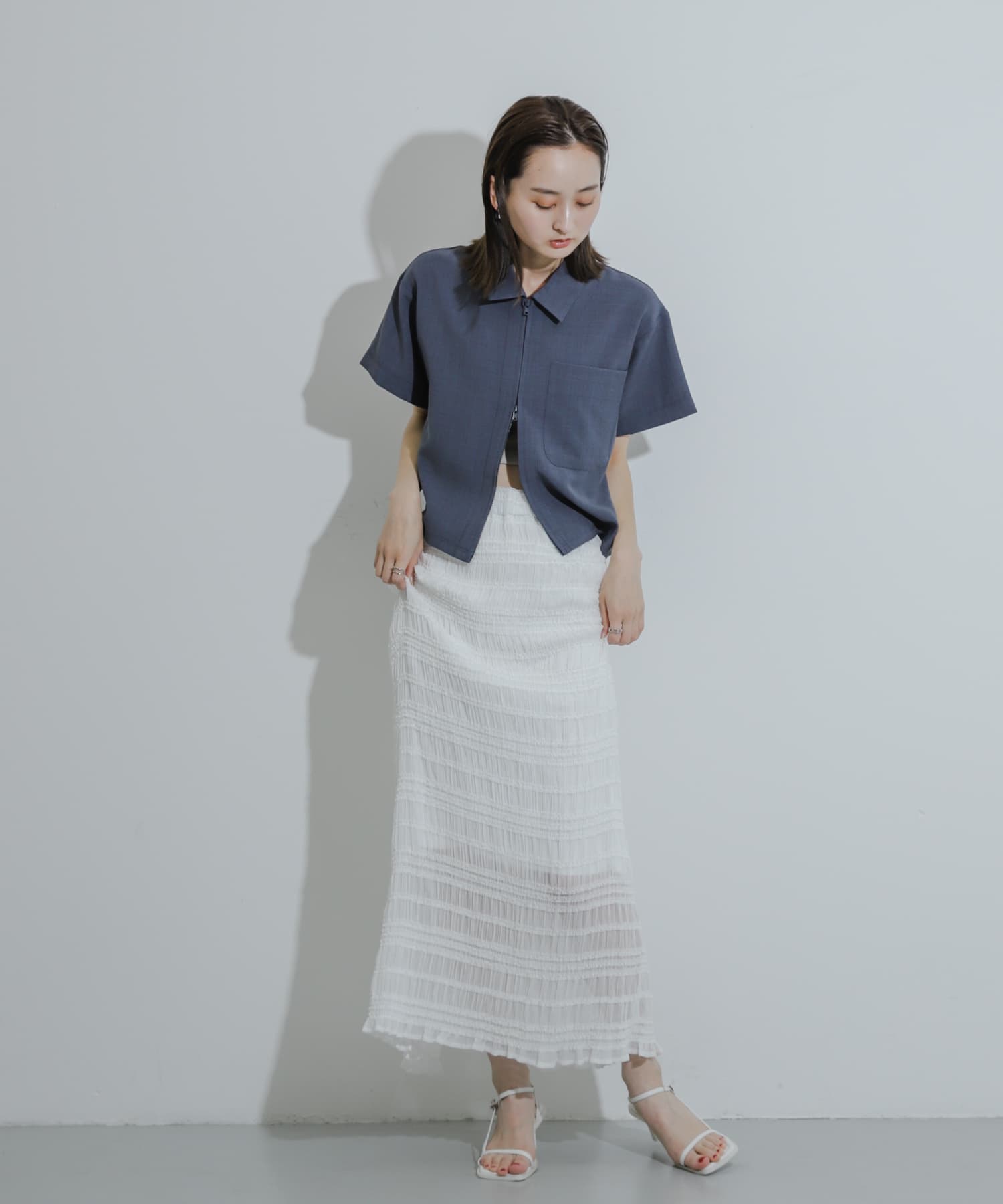 身長：169cm サイズ：one