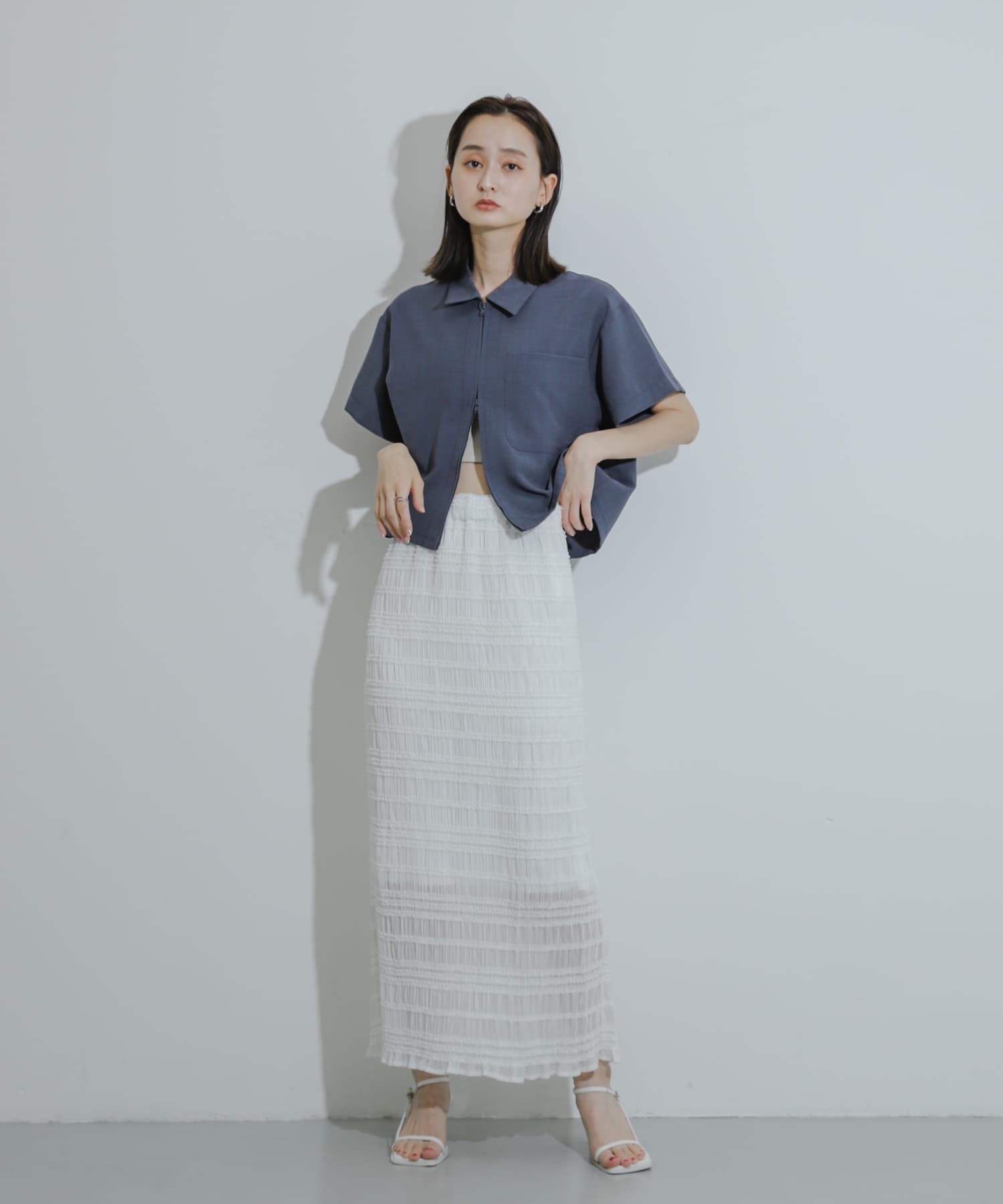 身長：169cm サイズ：one