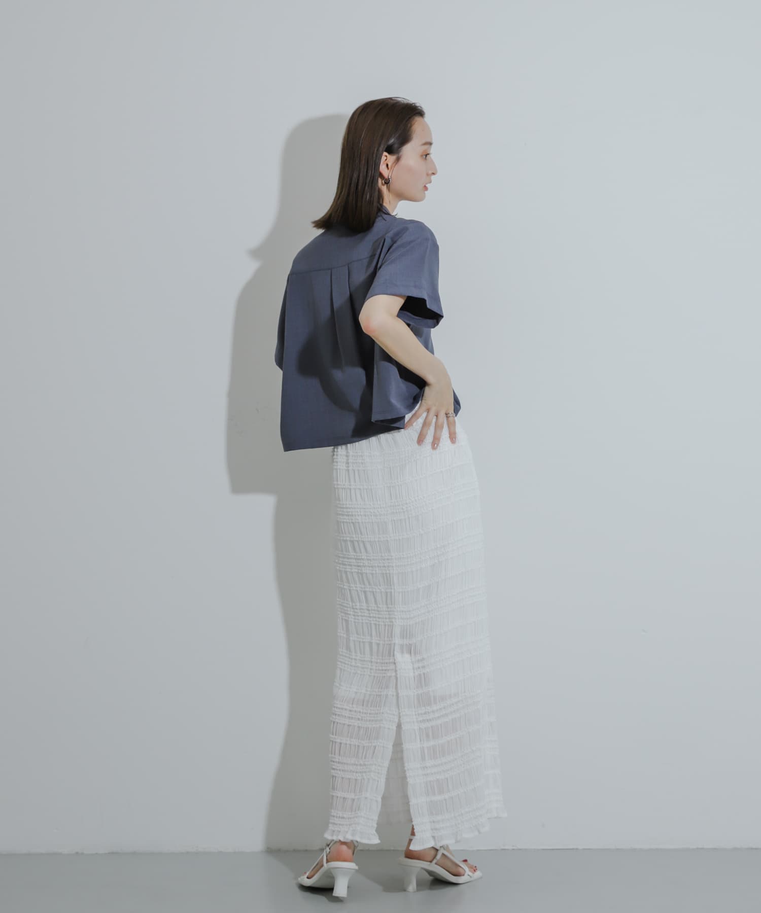 身長：169cm サイズ：one