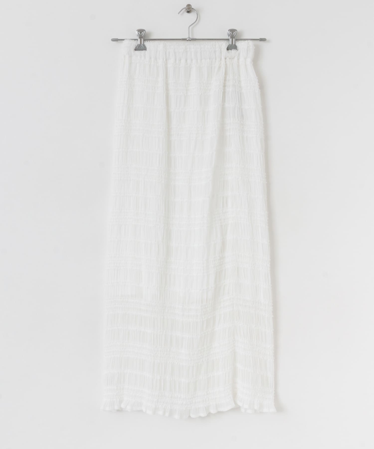 アイラインフリルスカート OFF WHITE one