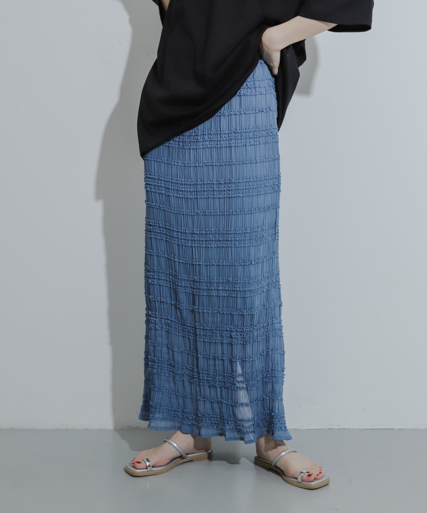 身長：169cm サイズ：one