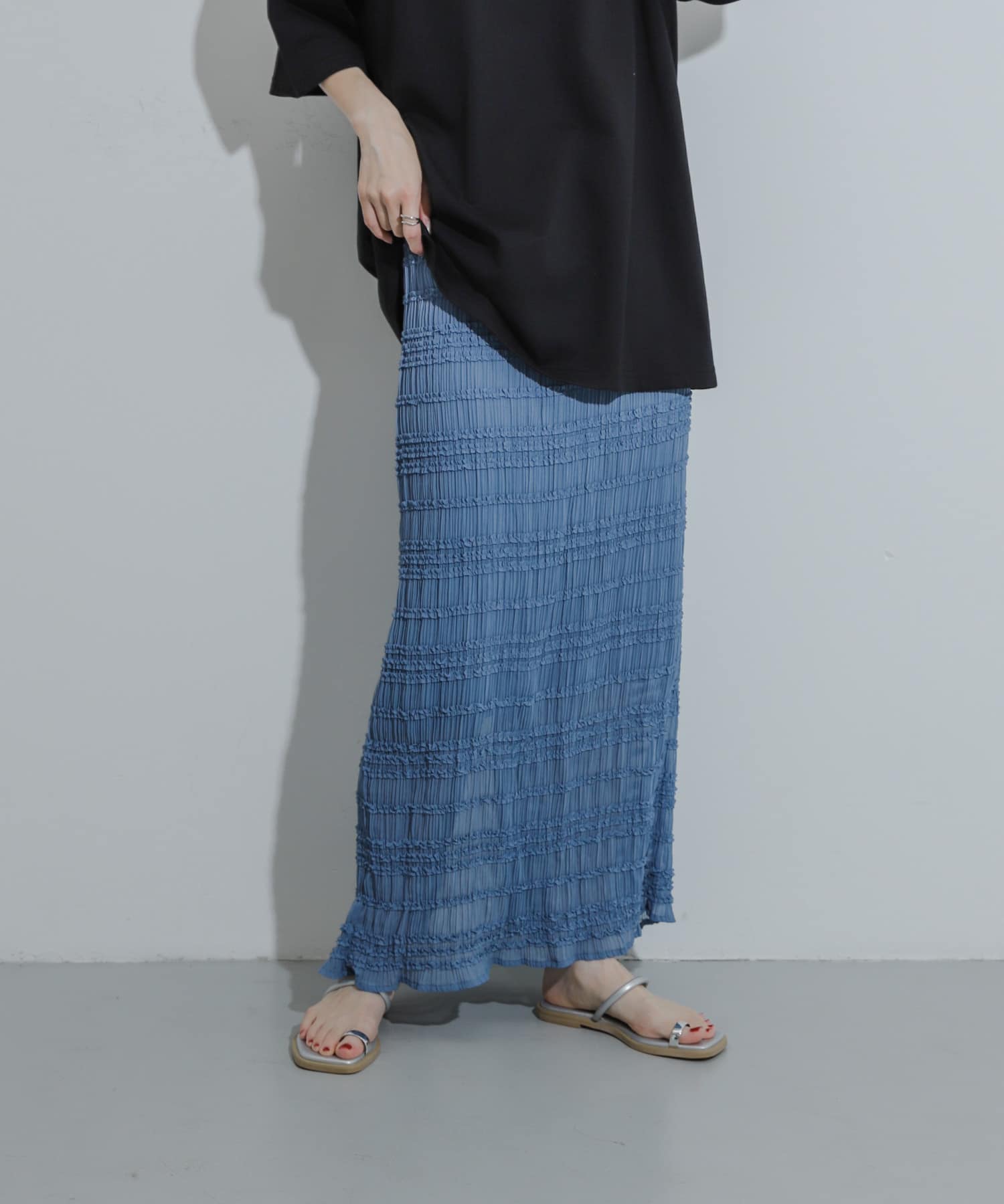 身長：169cm サイズ：one