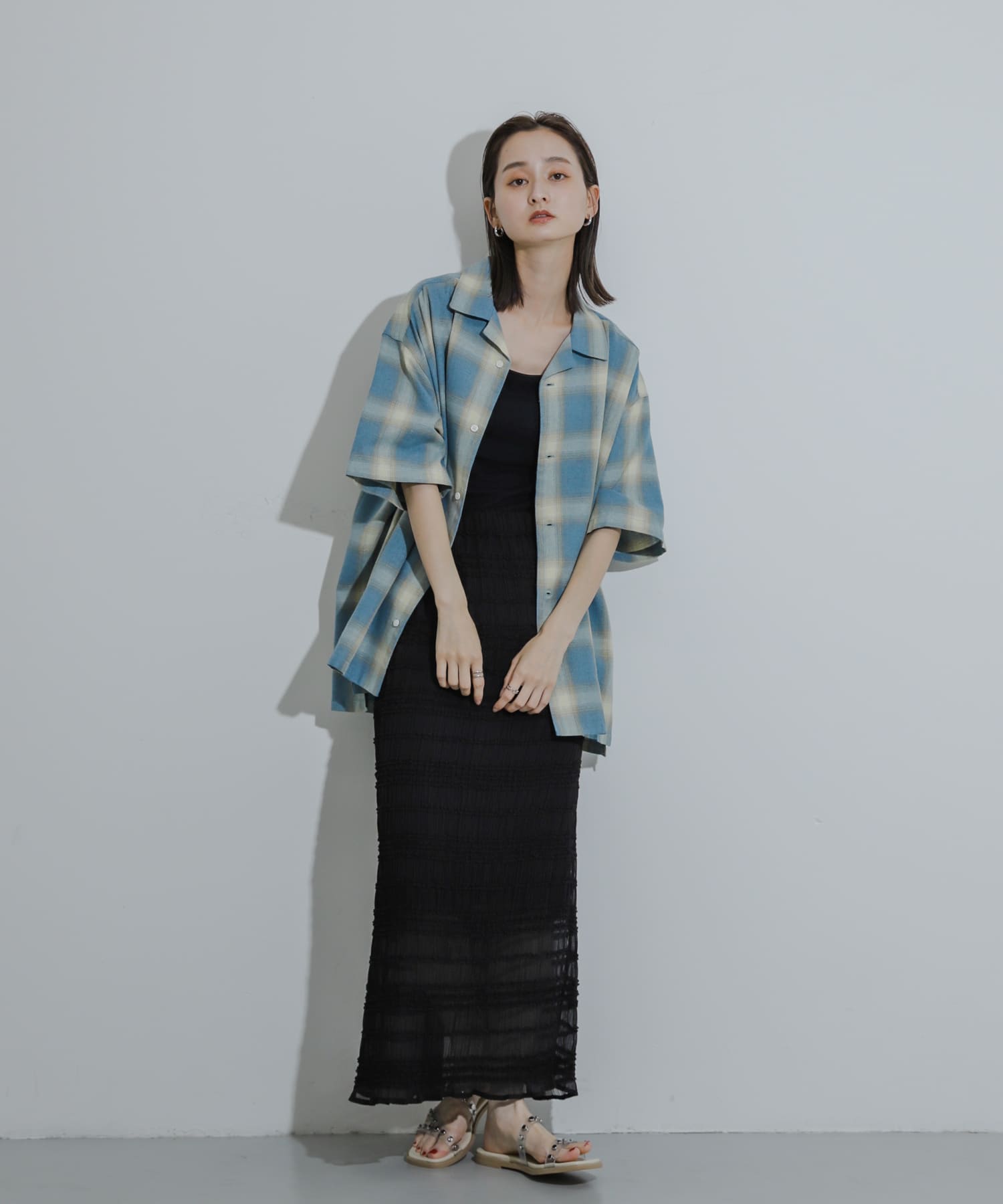 身長：169cm サイズ：one