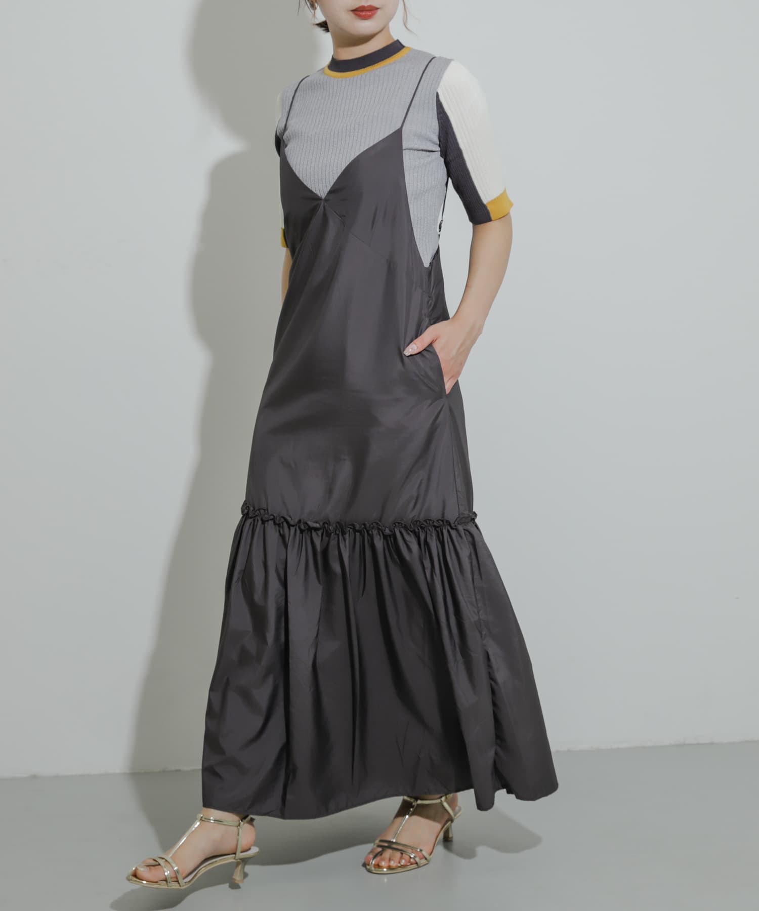 身長：158cm サイズ：one