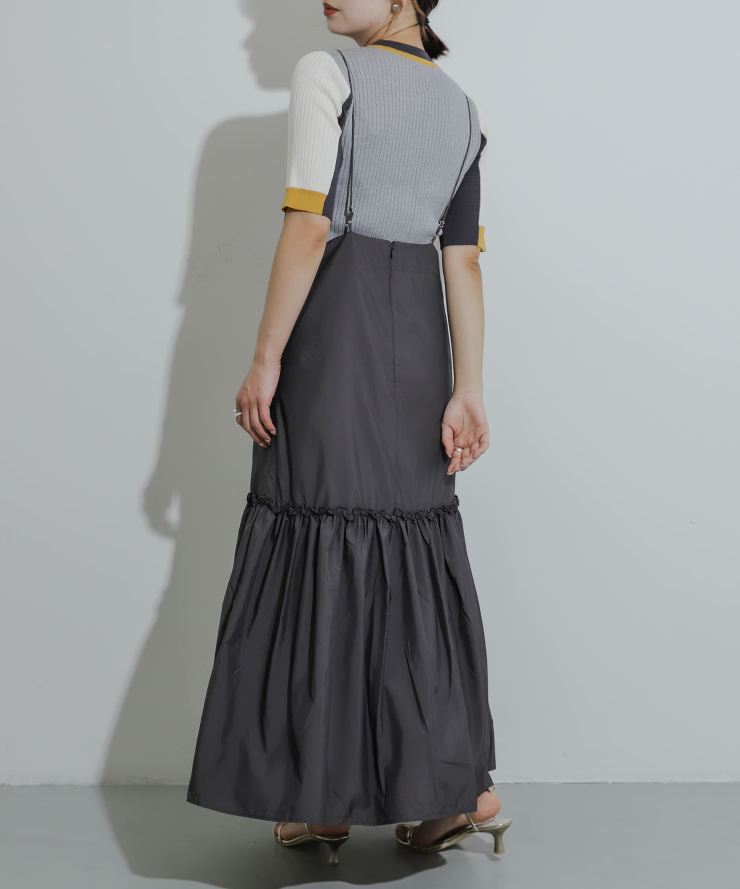 身長：158cm サイズ：one