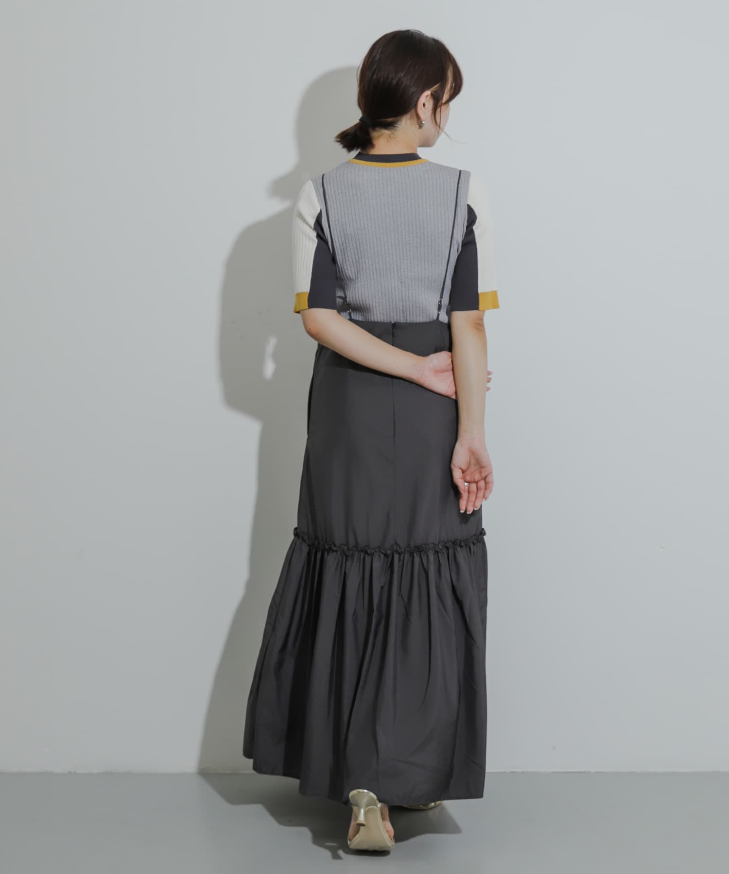 身長：158cm サイズ：one