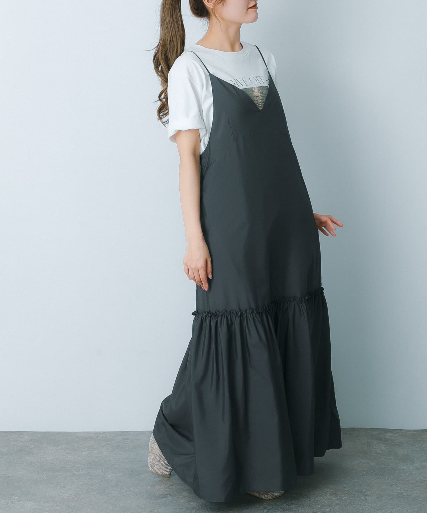 身長：153cm サイズ：one