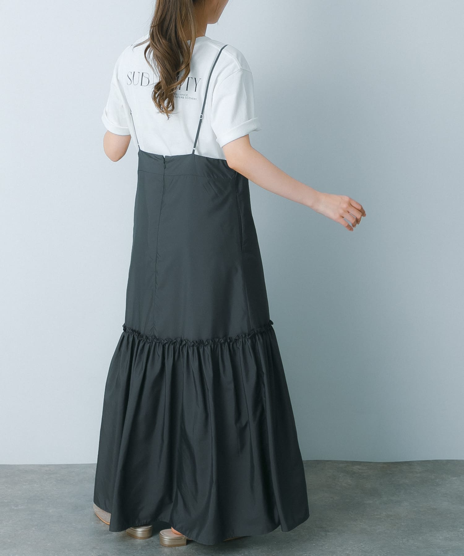 身長：153cm サイズ：one