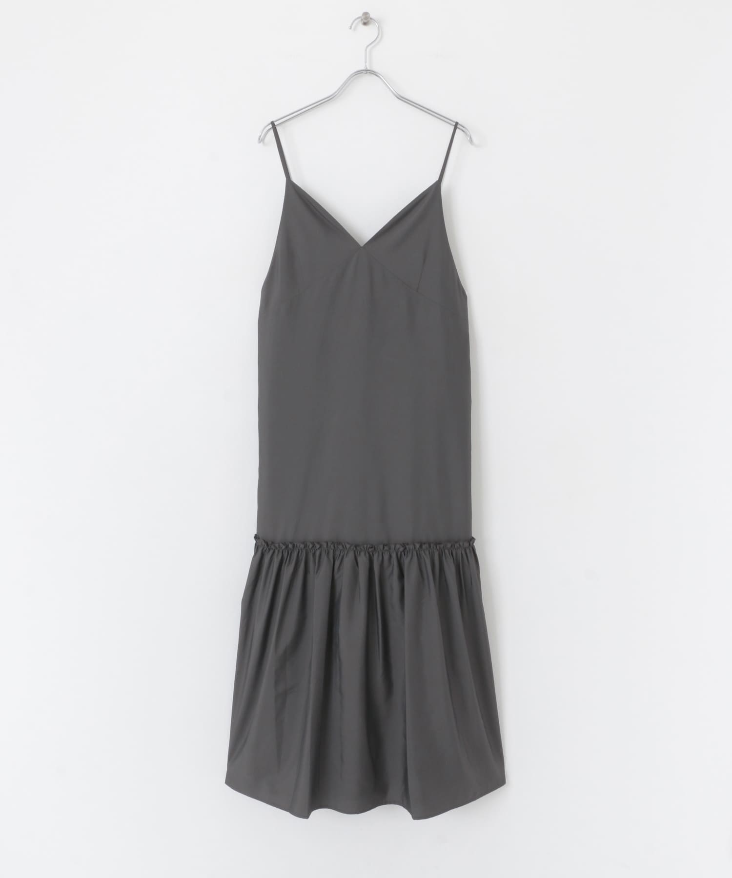 ティアードキャミワンピース CHARCOAL COMPACT