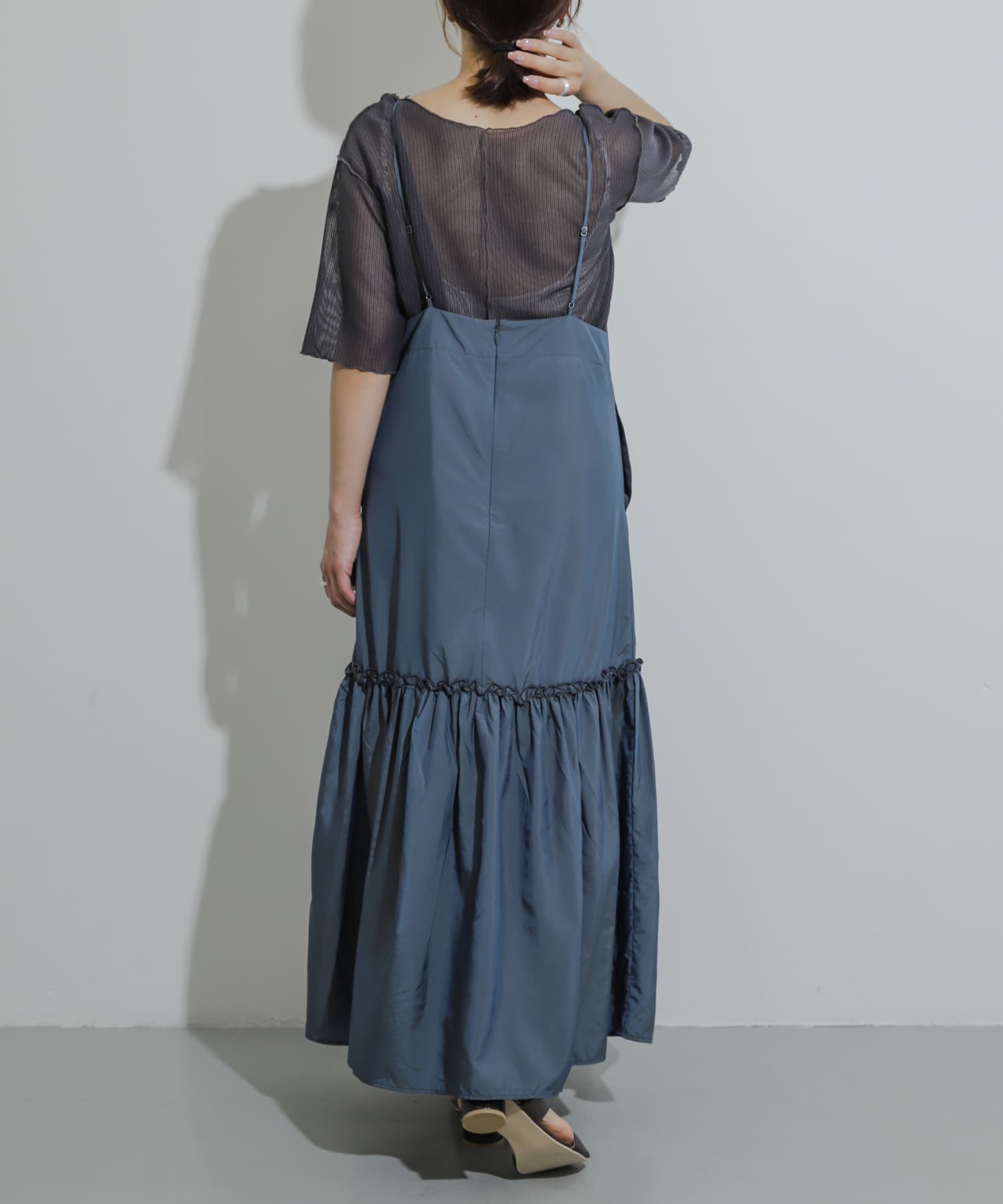 身長：158cm サイズ：one