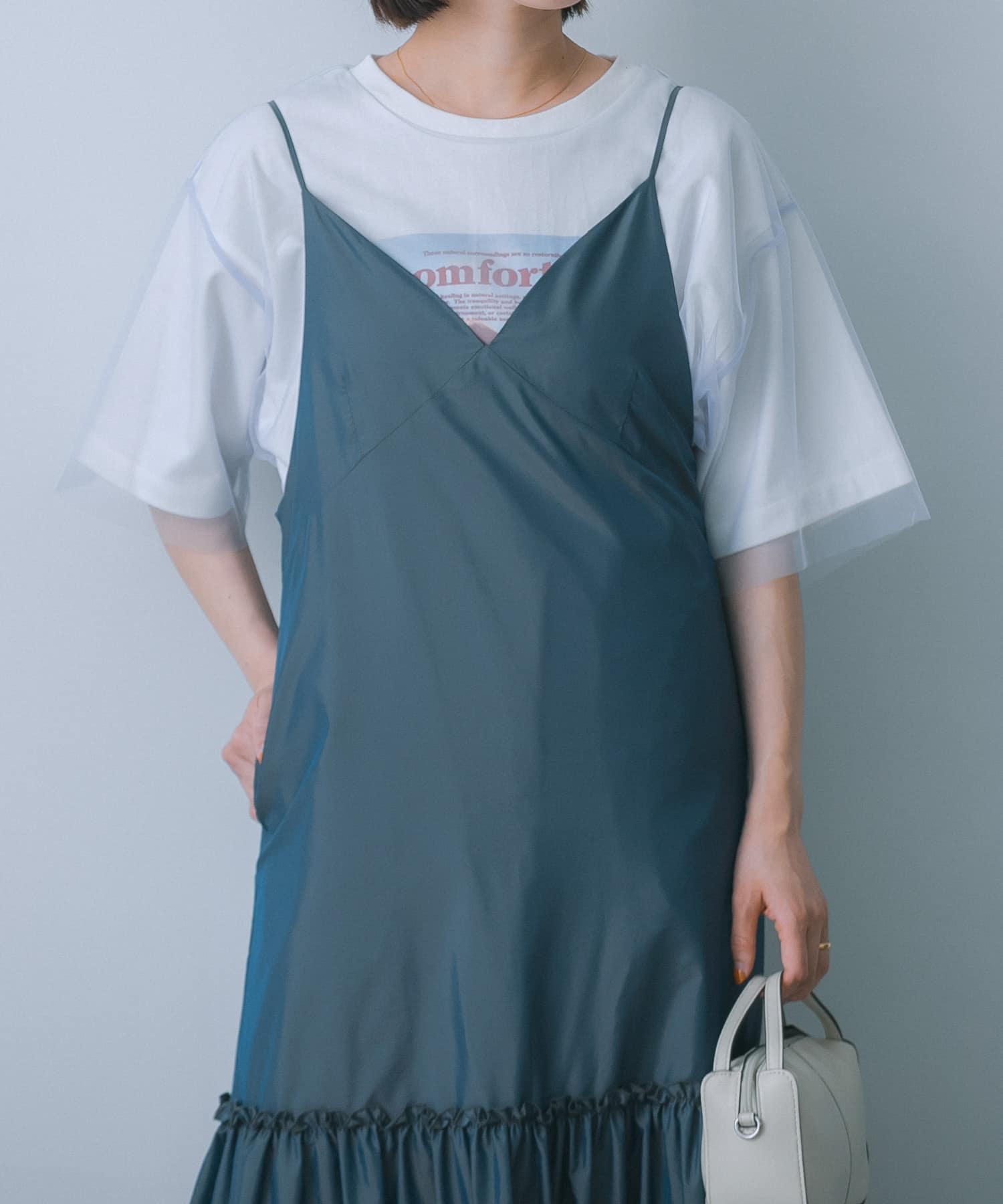 身長：160cm サイズ：one