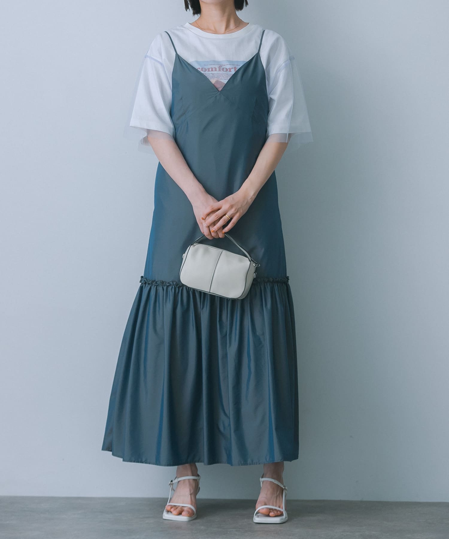 身長：160cm サイズ：one