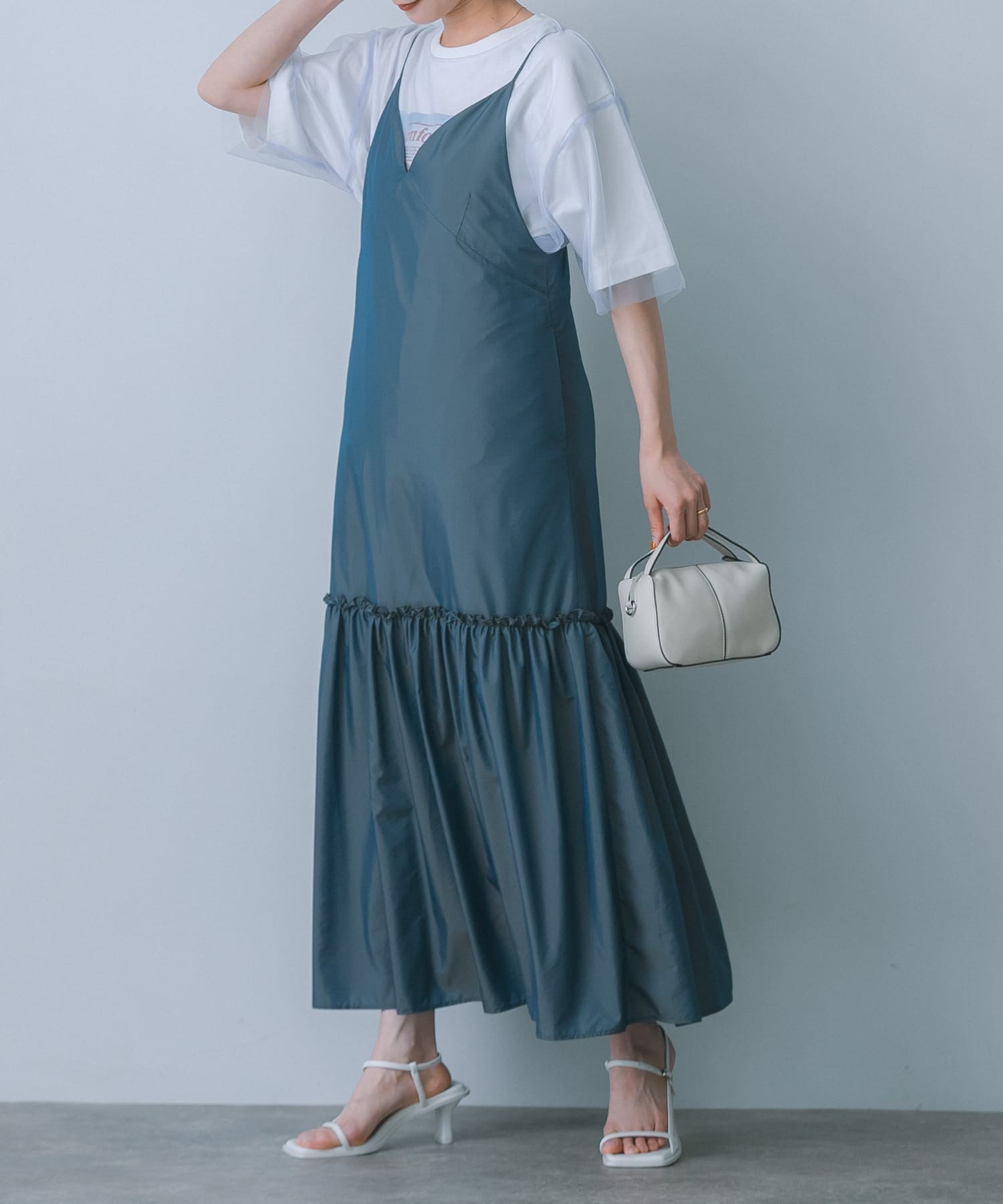 身長：160cm サイズ：one