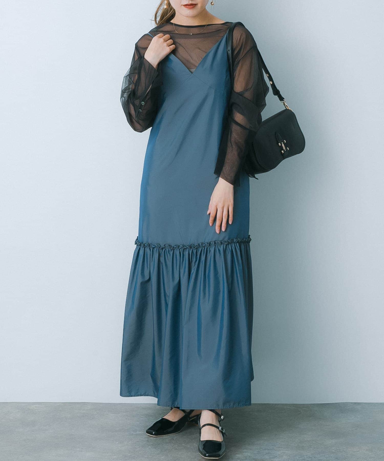 身長：153cm サイズ：one