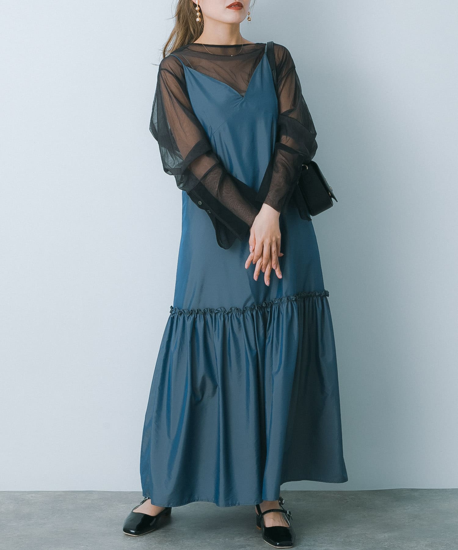 身長：153cm サイズ：one