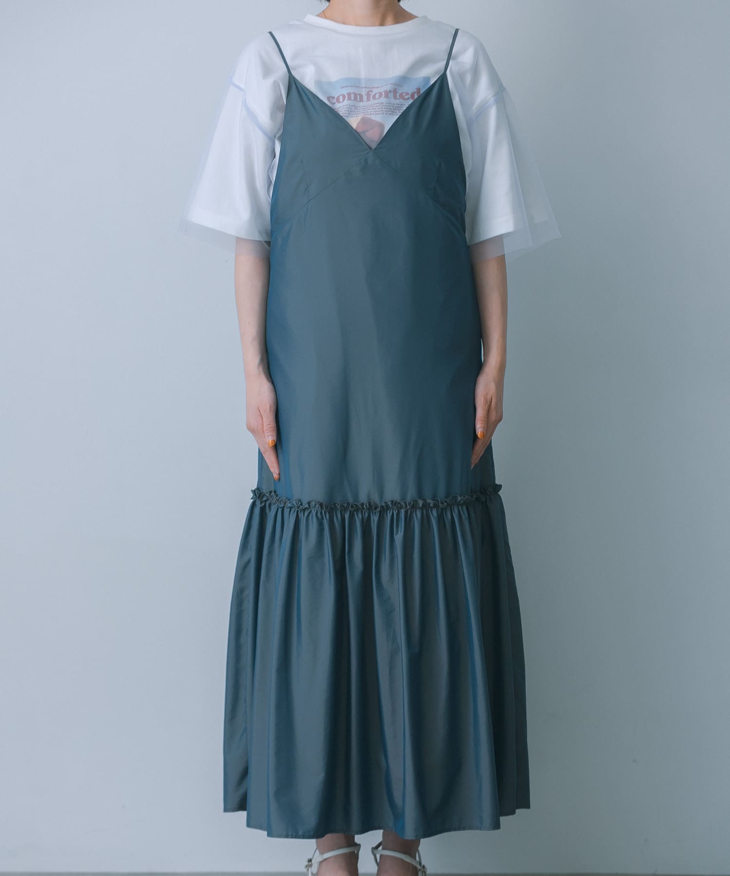 身長：160cm サイズ：one