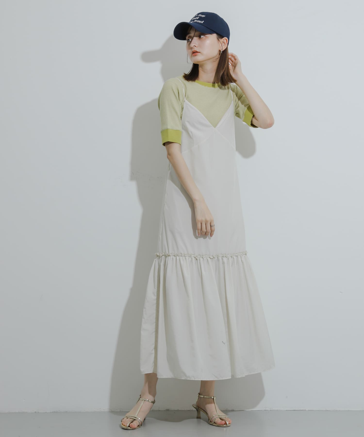 身長：169cm サイズ：one