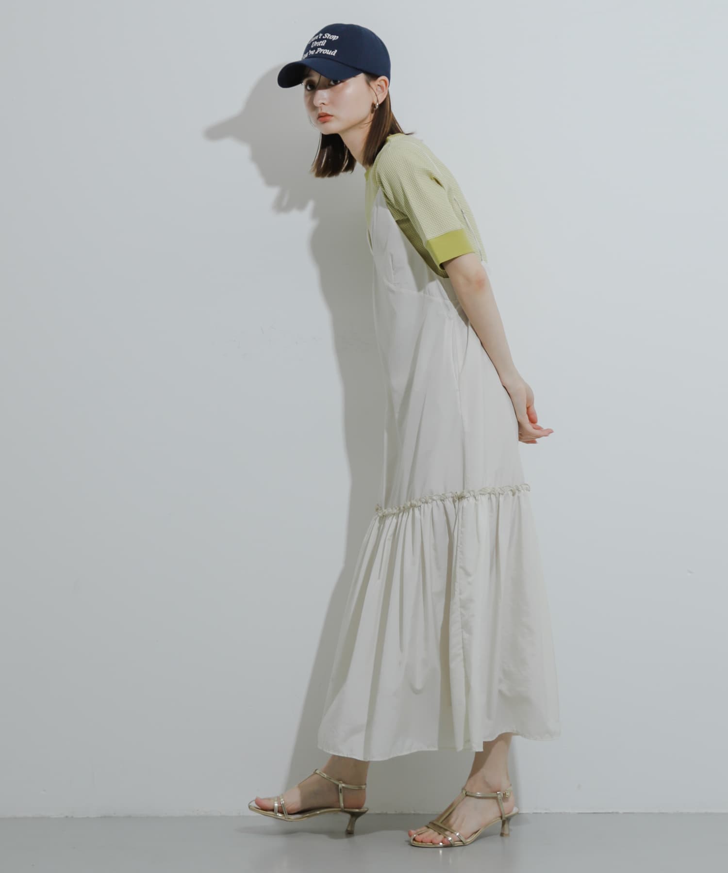 身長：169cm サイズ：one