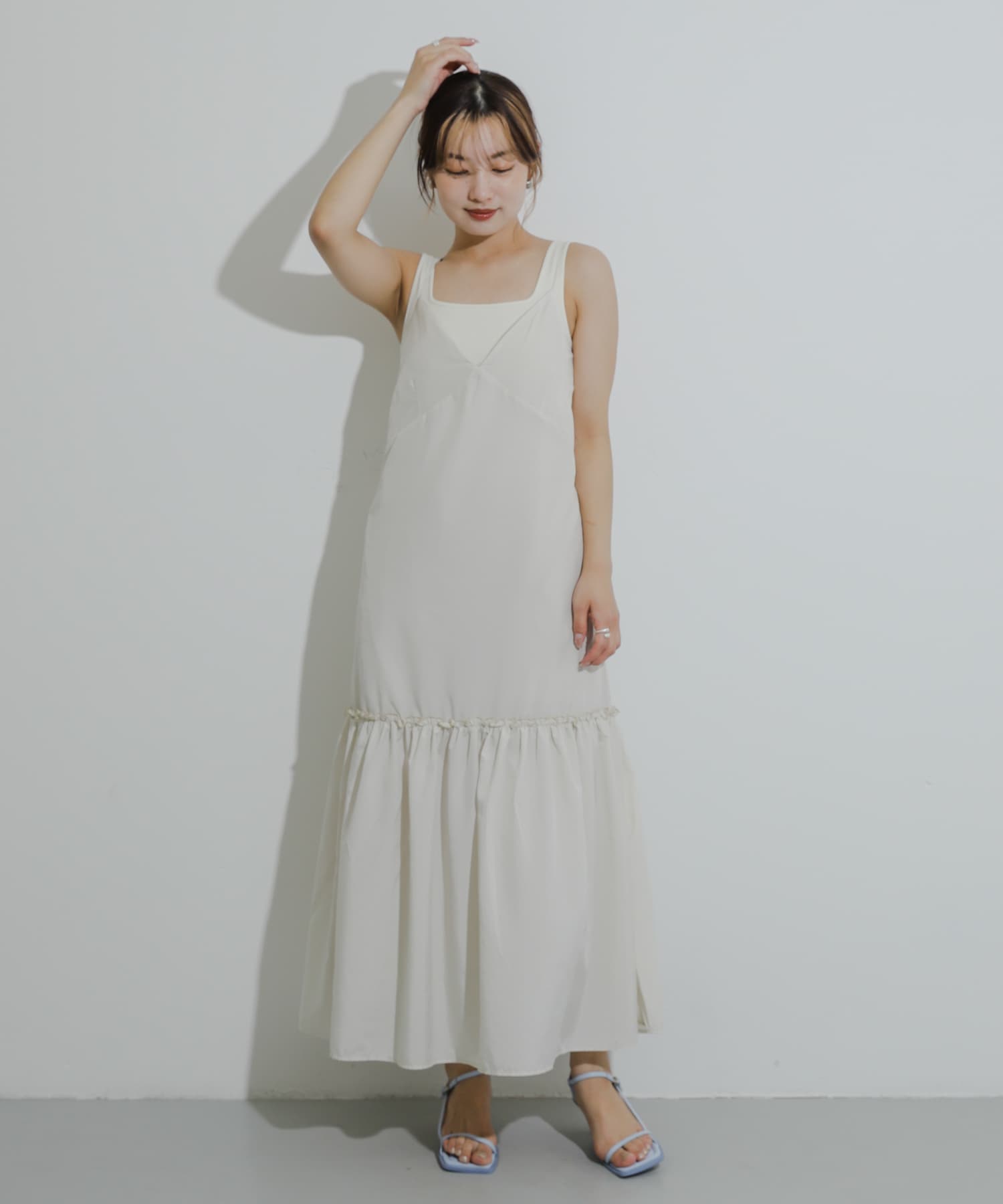 身長：158cm サイズ：one