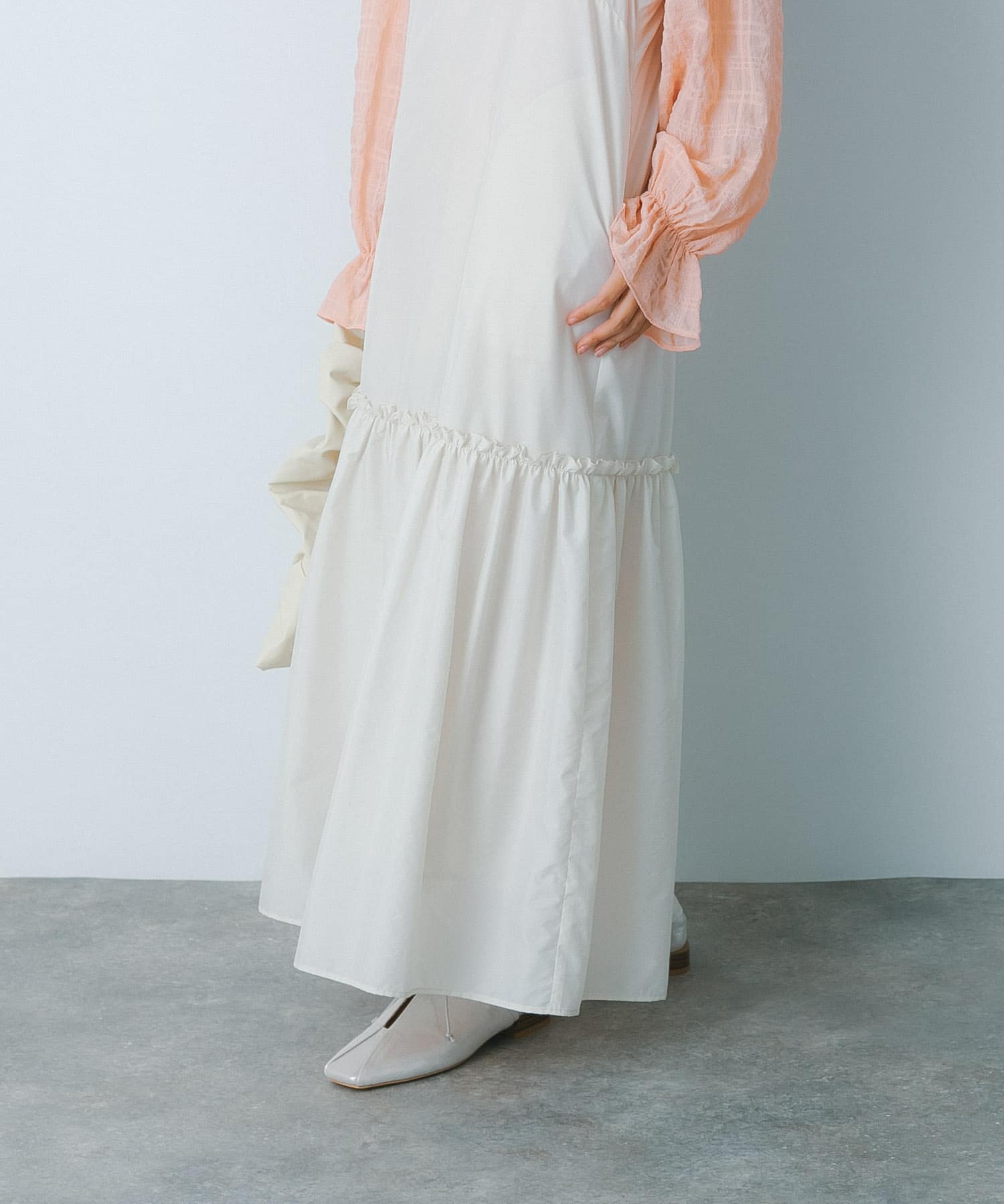 身長：153cm サイズ：one
