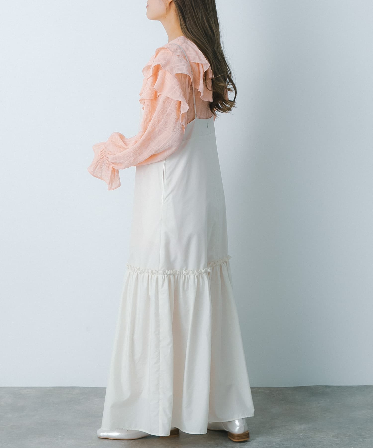 身長：153cm サイズ：one