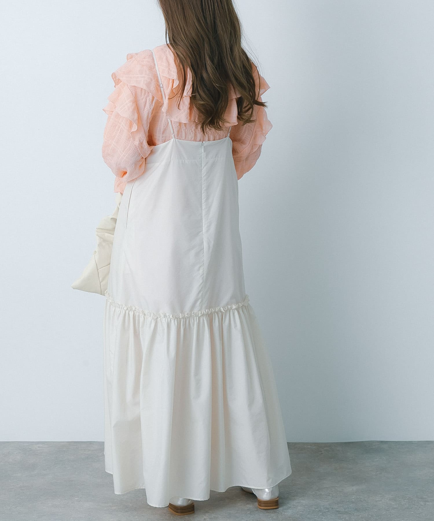 身長：153cm サイズ：one