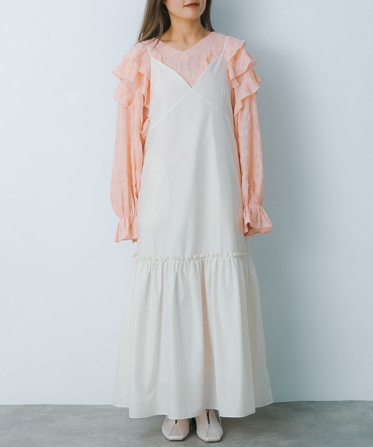 身長：153cm サイズ：one