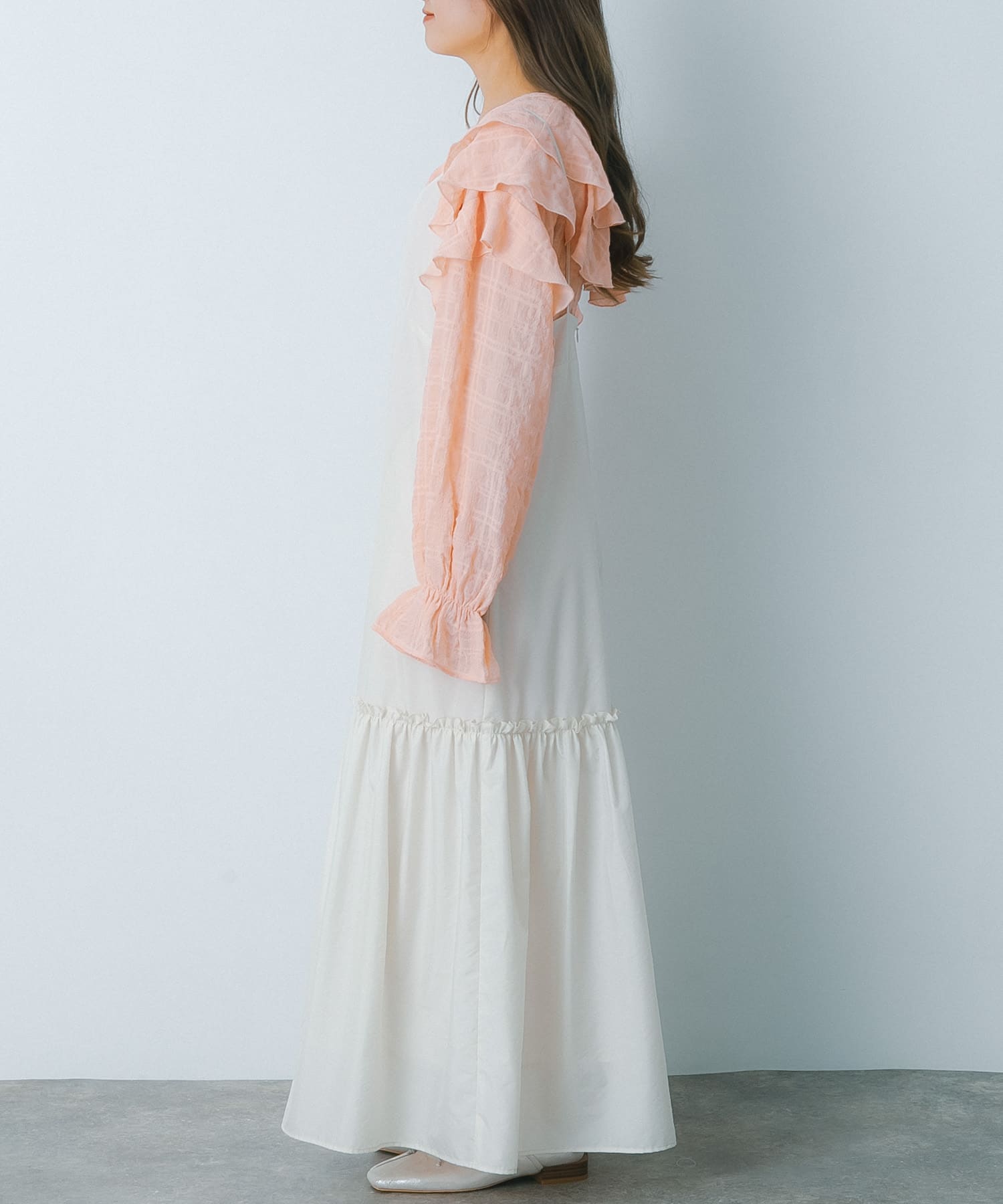 身長：153cm サイズ：one